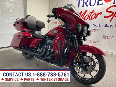 Very Cool All Blacked Out Billiard Red Canadian Street Glide Special at True North Motor Sports has...