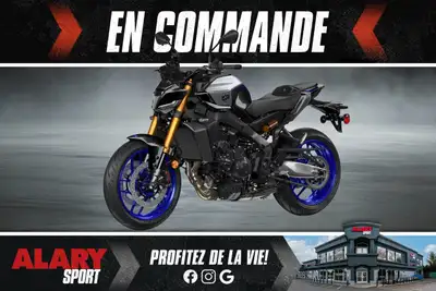 Alary Sport Cette MOTOCYCLETTE YAMAHA MT-09 SP 2026 est disponible DÈS MAINTENANT! Contactez-nous au...