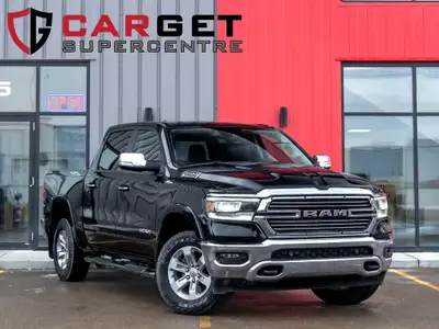 Carget Supercentre is proud to present this 2022 Ram 1500 Laramie EXTERIOR: DIAMOND BLACK CRYSTAL IN...
