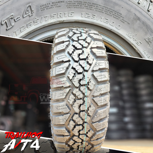 NEW!! TRAILHOG A/T4! LT285/75R16 M+S - Other Sizes Available!! in Tires & Rims in Kelowna - Image 4