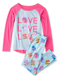 Girls Love Unicorn Pajamas