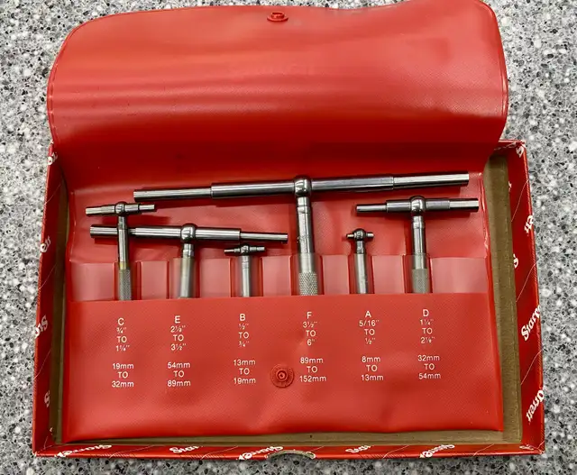 Starrett S579HZ Telescoping Gauge Set in Hand Tools in City of Toronto - Image 2