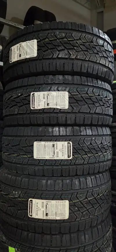 285/45R22 CONTINENTAL TERRAINCONTACT AT BRAND NEW SET OF 4!, View more