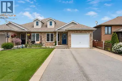 Welcome To 56 Golden Acres Drive In The Heart Of Smithville, A Fantastic 4-Level Backsplit Semi-Deta...
