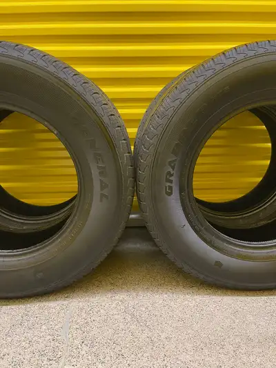 Set4: 255/70 R17 112S General Tire Grabber HTS. FIRM $240: Four Used All Seasons Tires. FIRM Tires T...