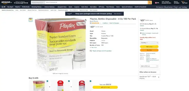 Baby milk bottle in Feeding & High Chairs in City of Toronto - Image 7
