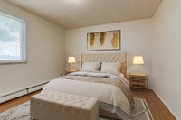 Amenities: Great Location • Spacious Rooms • Affordable Parking Suite & Building: Bachelor, one-bedr... (image 4)