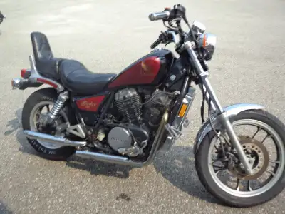 sonic cycle has a 1983 honda vt - 750 shadow in for parts . runs good has mac pipes . for parts call...