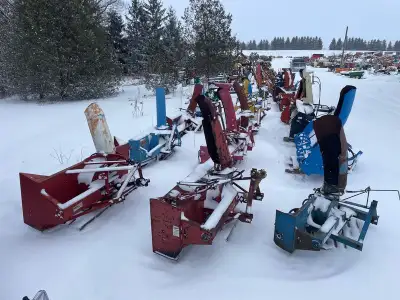 Welcome to Stoneage Equipment I have a whole variety of snow blowers for sale. If the ad is up, ther...