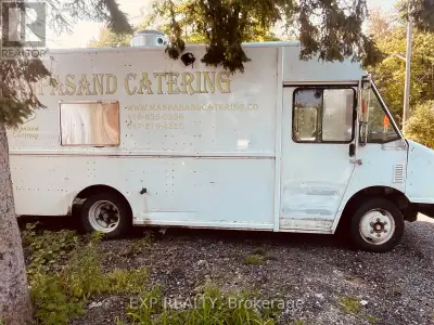 Fully equipped food truck for sale (2005 Model). The vehicle comes with commercial 12 ft exhaust hoo...