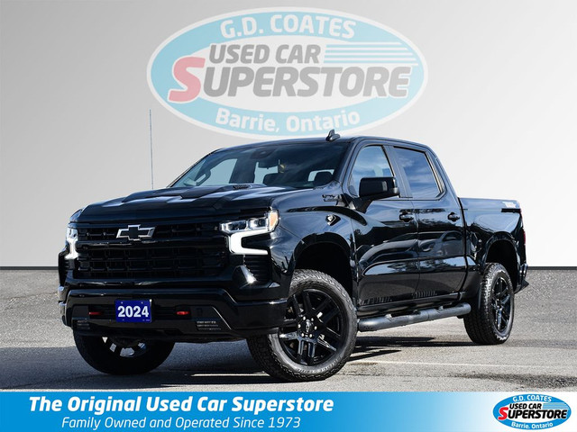 2024 Chevrolet Silverado 1500 LT Trail Boss Crew Cab ~NAV ~Bluet in Cars & Trucks in Barrie