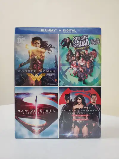 DC 4-Film Collection on Blu-ray - New, View more