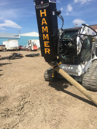 Post Pounder Skid Steer Attachment