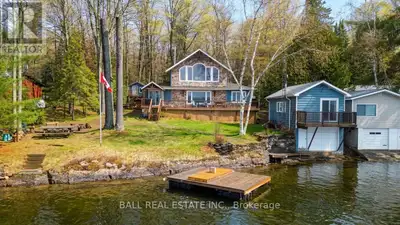 Opportunity knocks! Rare chance to transform this CHANDOS LAKE 4-season waterfront cottage into your...