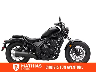 Concessionnaire des véhicules neufs et d'occasion. Cruiser HONDA Rebel 500 (ABS) 2026 Les vrais rebe...