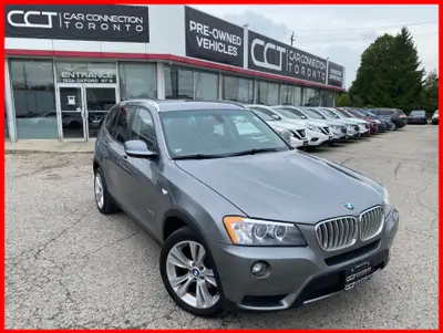 2011 BMW X3 AWD 35I CARFAX VERIFIED, CLEAN TITLE 206,000KM AUTOMATIC TRANSMISSION GREY EXTERIOR ON B...