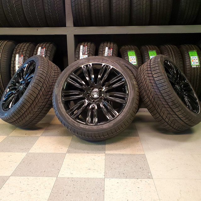 Land Rover Range Rover Wheels & Tires | 275/45R21 WINTER Tires in Tires & Rims in Calgary - Image 2