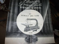 Vintage Beaver 18" Scroll Saw