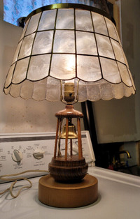 NAUTICAL COTTAGE STYLE  LAMP
