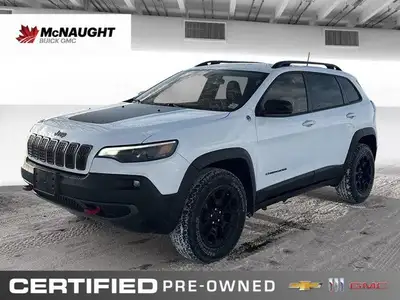 Experience rugged capability and everyday comfort with the *2022 Jeep Cherokee Trailhawk*, featuring...