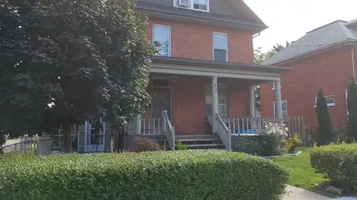 This is a beautiful, bright main floor apartment in a quiet house full of character and charm. Two l...