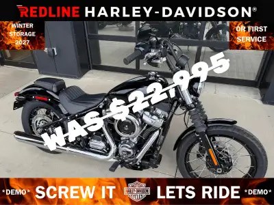 2025 Harley-Davidson® Street Bob® Features may include: DESIGN LED Lighting Clear, bright LED turn s...