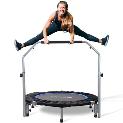BRAND NEW - BCAN 48" Foldable Mini Trampoline Max Load 440lbs..., View more