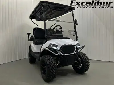 <b>EXCALIBUR EV-X Golf Cart – NEW! Fully Loaded – LITHIUM AC Drive </b> Brand New! Fully Loaded! Exc...