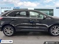 2020 Ford Edge Titanium Black AWD. Recent Arrival! EcoBoost 2.0L I4 GTDi DOHC Turbocharged VCT 8-Spe... (image 2)
