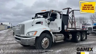 Heavy truck / Camion lourd - # STOCK: GX-32020 2023 KENWORTH T370 Engine / Moteur: PACCAR PX-9, Lite...