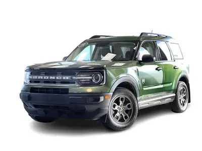 Recent Arrival! 2024 Ford Bronco Sport Big Bend Green Metallic Alloy wheels, Auto-dimming Rear-View...