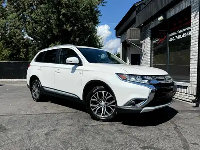 2016 MITSUBISHI OUTLANDER AWC 4DR GT EN EXCELLENTE CONDITION MECANIQUE ET ESTHETIQUE!!!! BLANC PERLE...
