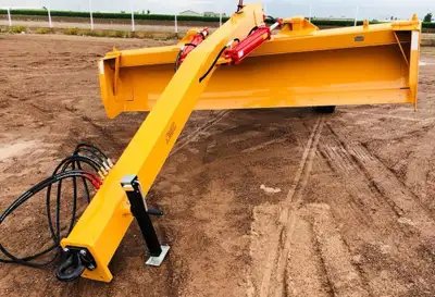 NEW INDUSTRIAS AMERICA 12 FT , 14 FT & 16 FT HEAVY DUTY GRADER PULL TYPE SCRAPER Includes Shipping t...