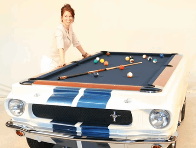 1965 Mustang GT 350 Pool Table. Authentic genuine collector’s edition pool table manufactured by Mus...
