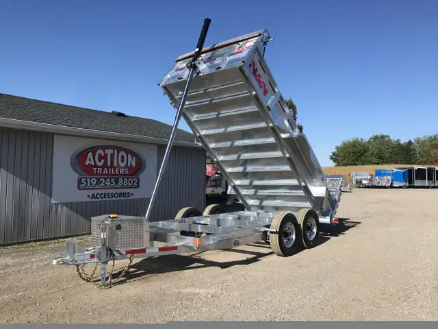 2026 N&N DUMP: STORM TANDEM AXLE DUMP - GALVANIZED STEEL in Cargo & Utility Trailers in Barrie - Image 4