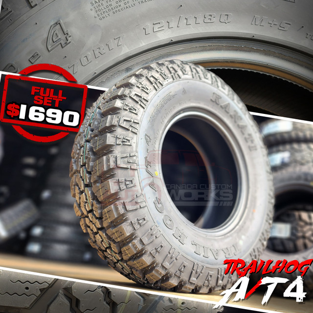 NEW!! TRAILHOG A/T4! LT305/70R17 M+S - Other Sizes Available!! in Tires & Rims in Saskatoon - Image 2