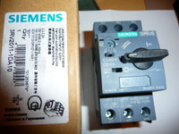 Siemens 3RV2011-1DA10 CIRCUIT-BREAKER SZ S00, FOR MOTOR PROTECTI