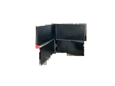 4 MONITOR SET UP - WITH STAND - ASUS, View more