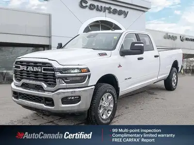 Commanding power meets showroom-fresh distinction in this 2025 Ram 3500 Crew Cab Pickup Big Horn, sh...