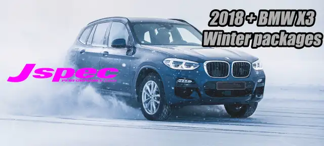 17-24/25-26 BMW X3 G01 G45 Winter Package @JSPEC 18"19"20" in Tires & Rims in Markham / York Region - Image 3