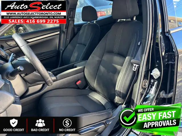 2017 Honda Civic LX **Rare 6 Speed** Backup Camera - Apple Ca... in Cars & Trucks in City of Toronto - Image 14