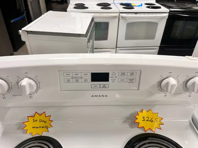 Amana 30” Coil Top  Stove Fully Tested  30-Day Warranty in Stoves, Ovens & Ranges in Kitchener / Waterloo - Image 6