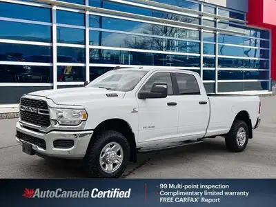 Bright White 2024 Ram 2500 Big Horn 4X4 6-Speed Automatic, Legendary Cummings 6.7L Cummins I6 Turbod...