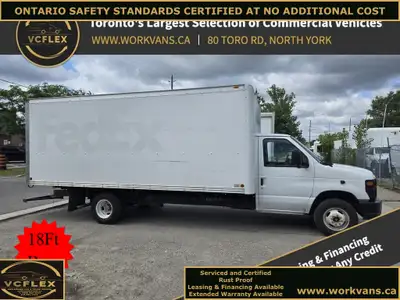 NEW ARRIVAL - RARE FIND - 18Ft Box - 2016 Ford E-450 - 18Ft Box - Equipped with 5.4L V8 Gasoline Eng...