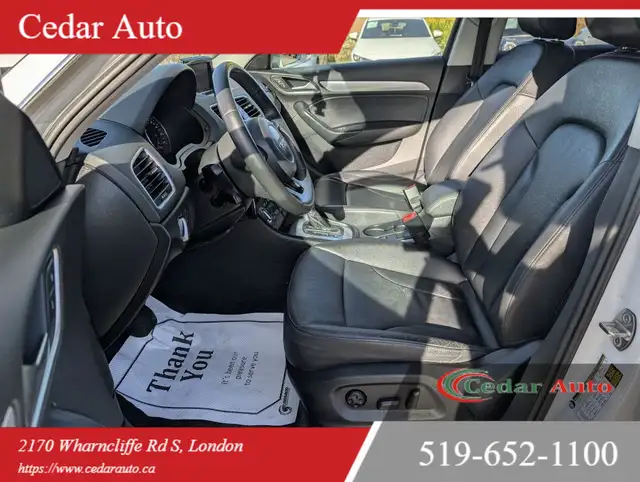 2015 Audi Q3 SOLD - FrontTrak 4dr 2.0T Progressiv in Cars & Trucks in London - Image 17