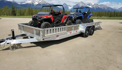Welcome to Canadian Made Trailers! New model! 2026 Nordtek 82' x 22' Aluminum 10K GVWR Utility trail...