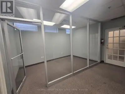 Ready to occupy, cost efffective office space. Built out into three offices and glass enclosed open...