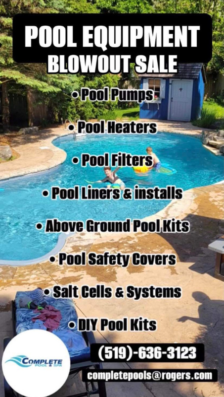 ABOVE GROUND POOL CLEARAN SALE! www.agroundpools.ca 519-636-3123 in Hot Tubs & Pools in London - Image 3