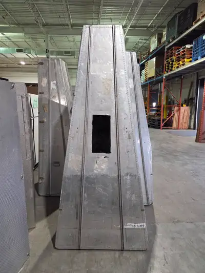 LARGE HARD SIDE METAL TRAVEL CASE for storage, airplanes, boat, View more