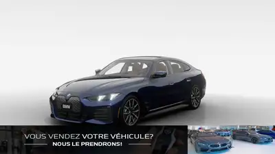 Découvrez la *2025 BMW i4 eDrive35*, la première Gran Coupé entièrement électrique, qui allie dynami...